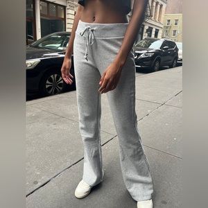 Brandy  Melville Hilary Light Gray Pant
